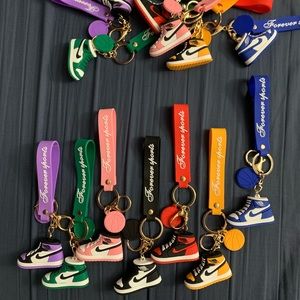 Sneaker keychain accessories